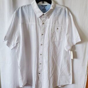 NWT! Men's Izod Saltwater Classic/Casual Woven Shirt  Size: XXL
